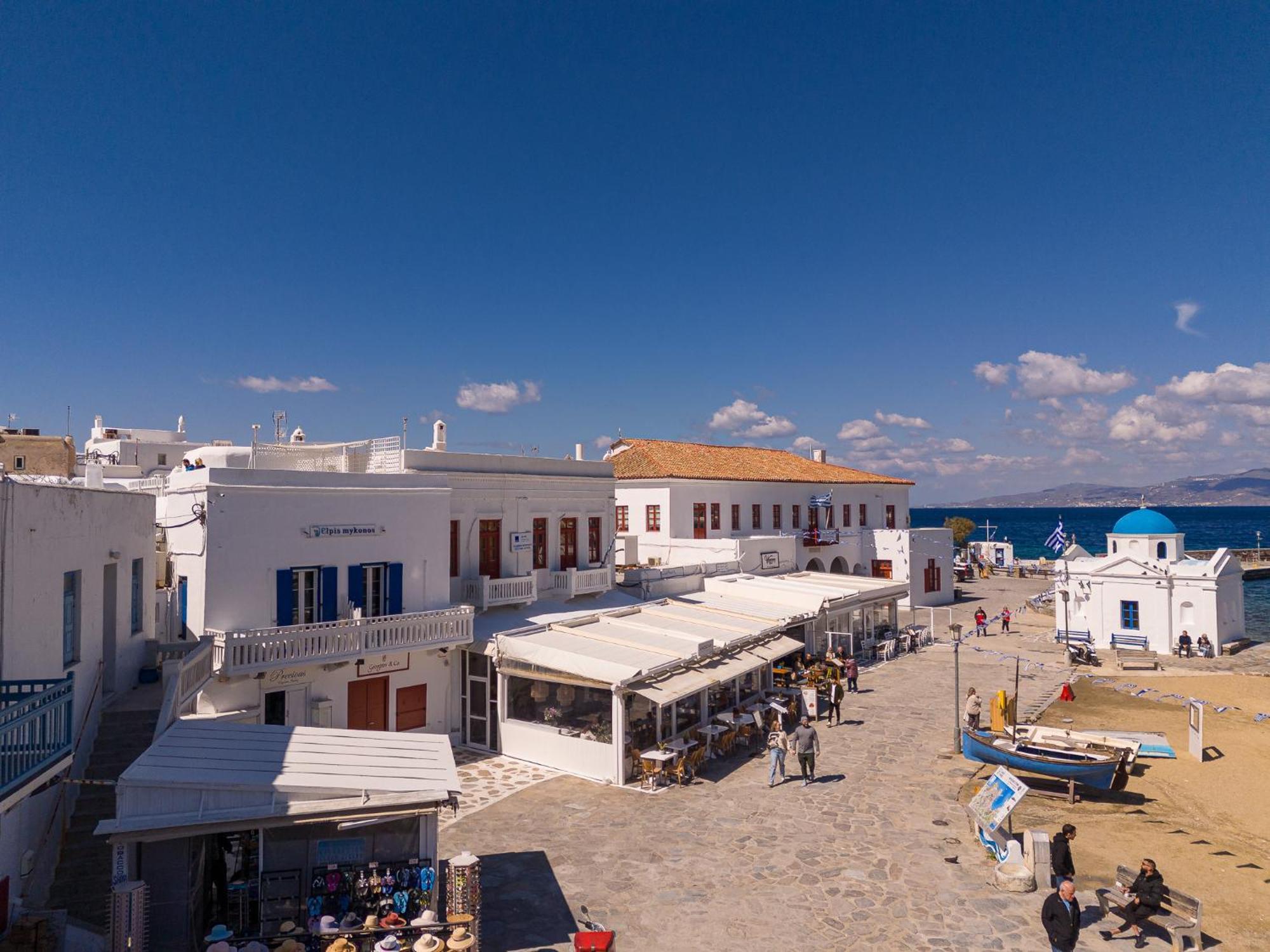 Elpis Mykonos Apartments - Mykonos Town Delos Port Dış mekan fotoğraf